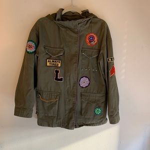 Urban Outfitters BDG Embellished Cargo Jacket